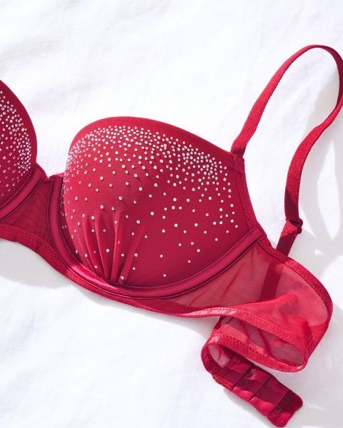 Комплект жіночої білизни PINK від Victoria's Secret 656994722 червоний 656994722 фото