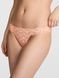 Мереживні трусики Танга PINK від Victoria's Secret 882116156 помаранчеві 882116156 фото 1