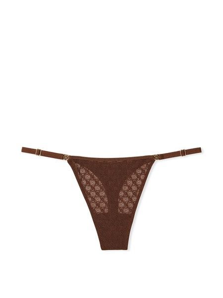 Трусики танга Victoria's Secret 561074158 с низкой посадкой 561074158 фото
