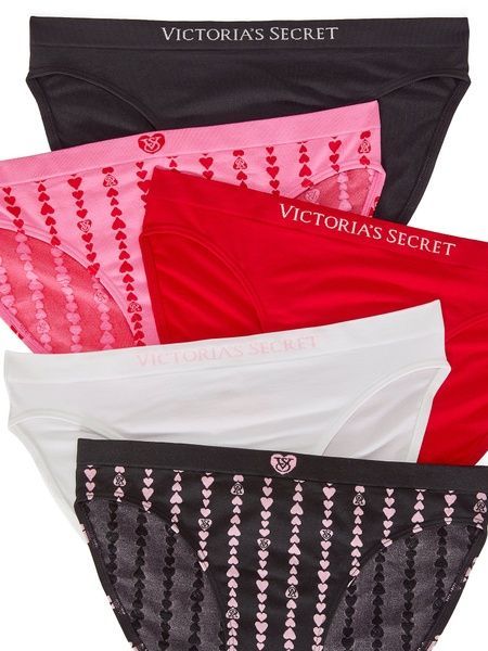Набор трусиков Бикини Victoria's Secret 616227062 (5шт) 616227062 фото