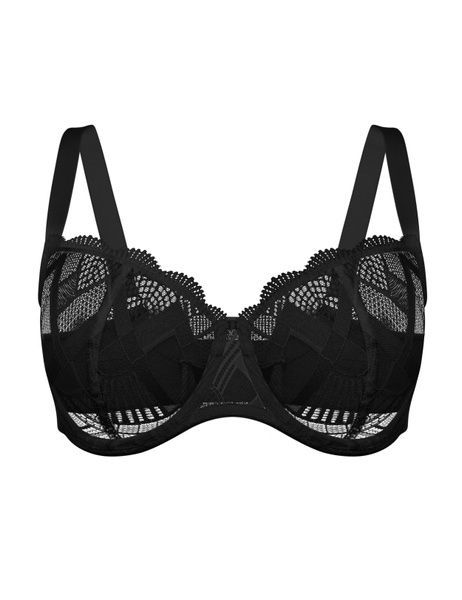 Балконет з м'якою чашкою brabrabra SLZ25901105 чорний SLZ25901105_чорний фото