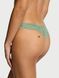 Кружевные трусики Танга Victoria's Secret 279701626 зеленые 279701626 фото 1