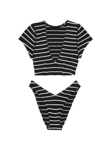 Роздільний купальник Victoria's Secret 9934611 Топ і трусики Бразиліана 9934611 фото