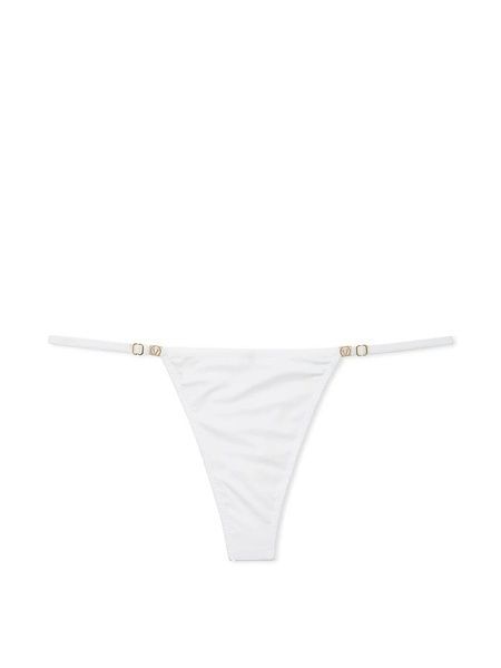 Женские трусики Танга Victoria's Secret 4193695 белые 4193695 фото