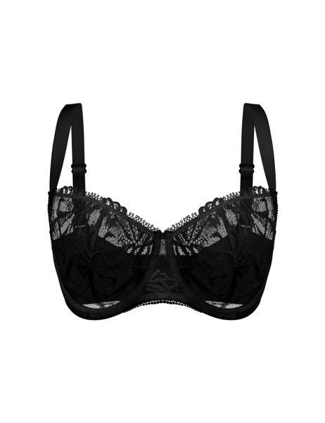 Балконет з м'якою чашкою brabrabra SLZ25801105 чорний SLZ25801105_чорний фото