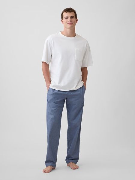 Мужские домашние штаны Gap 34571665 синие 34571665 фото