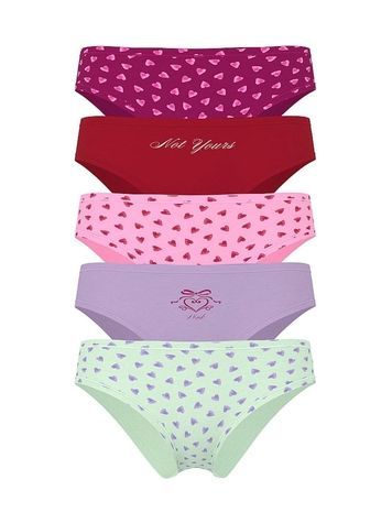 Набор трусиков Чики PINK от Victoria's Secret 979686967 (5шт) 979686967 фото