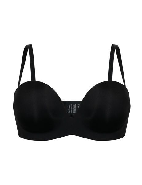 Бюстгальтер brabrabra SLZ19801225 с Push-up на косточках &mdash; Уценка (дефект) SLZ19801225(д)_чорний фото