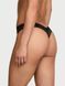 Кружевные трусики Танга Victoria's Secret 999698009 черные 999698009 фото 2