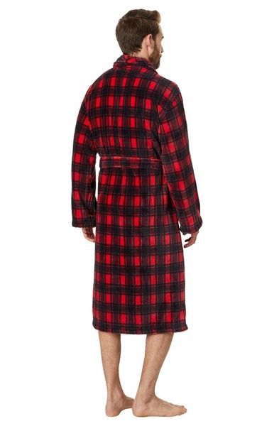 Халат чоловічий Ralph Lauren 482887015 Чорний, Червоний 482887015 фото