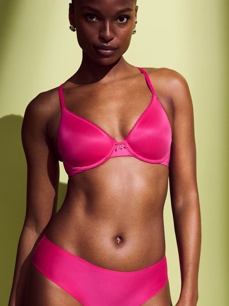 Жіночі трусики Бікіні Victoria's Secret 452082499 рожеві 452082499 фото
