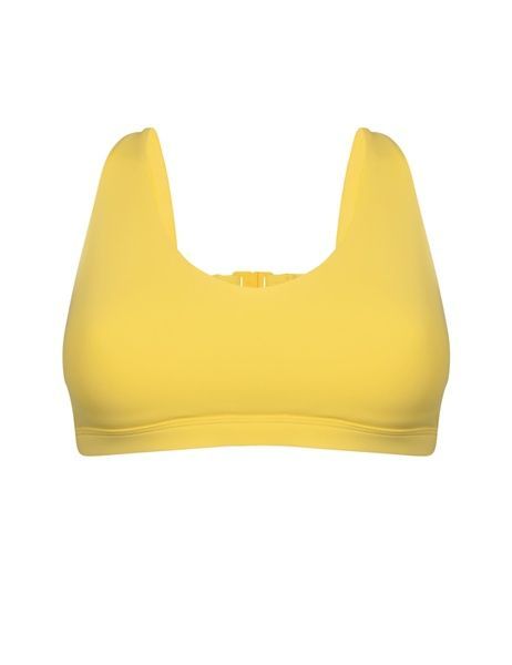 Купальный топ brabrabra SO226518 жёлтый SO226518_жовтий фото