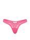Кружевные трусики Танга Victoria's Secret 706974199 розовые 706974199 фото 3