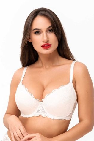 Бюстгальтер push-up кружевной Kalyna ELIZA 5172 молочный 5172_молочний фото