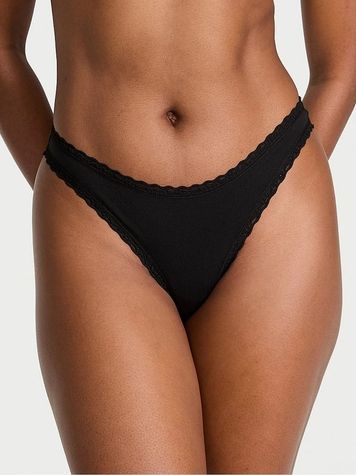 Трусики танга Victoria's Secret 707821294 с низкой посадкой 707821294 фото
