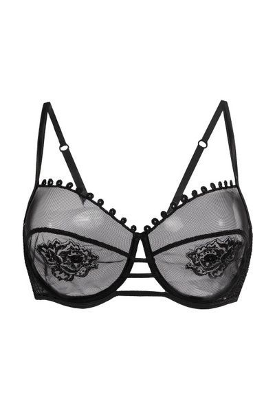 Бюстгальтер Cotton Club 5TF з м'якою чашкою на кісточках 5TF_чорний фото