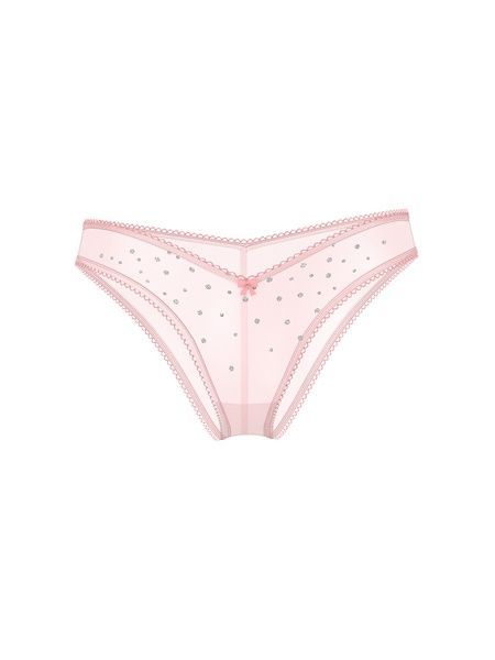Женские трусики Бразилиана Victoria's Secret 77366656 розовые 77366656 фото
