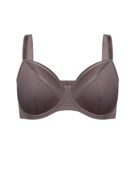 Бюстгальтер brabrabra 1120052 з комбінованою чашкою на кісточках 1120052_тауп фото