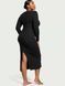 Чёрное домашнее платье Victoria's Secret 101100572 101100572 фото 2