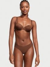 Бесшовные трусики Танга Victoria's Secret 673478916 коричневые 673478916 фото