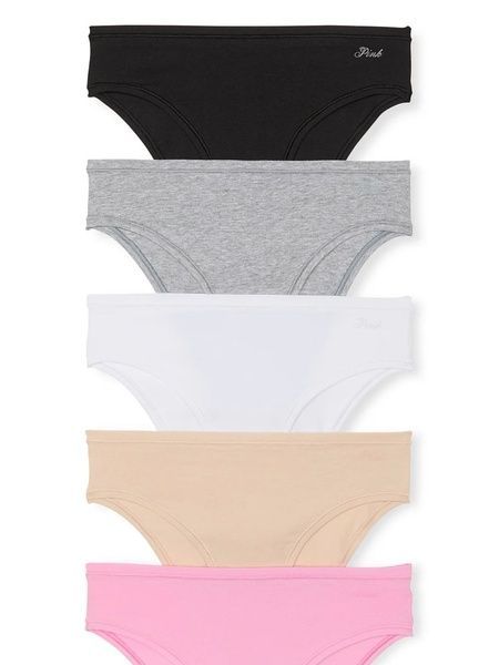 Набор трусиков чики PINK от Victoria's Secret 601130628 (5шт) 601130628 фото