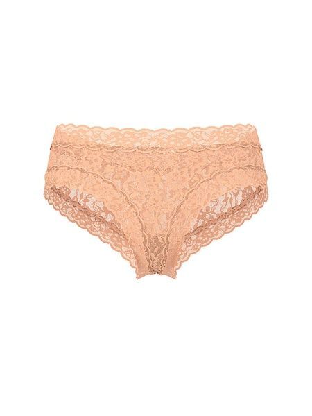 Мереживні трусики Чіки Victoria's Secret 62143463 помаранчеві 62143463 фото