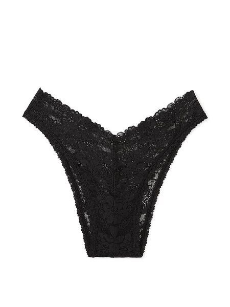 Кружевные трусики бразильяна PINK от Victoria's Secret 984388361 984388361 фото