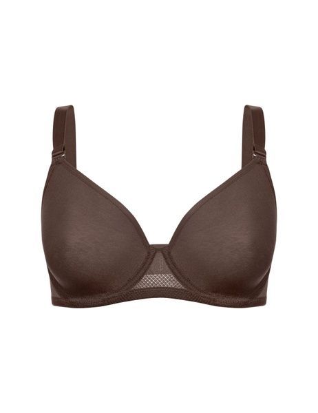 Бюстгальтер спейсер brabrabra SLZ26201308 з кісточками &mdash; Уцінка (дефект) SLZ26201308(д)_мокко фото