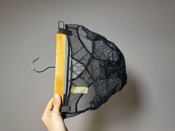 Трусики сліп Dita von Teese 22390 з середньою посадкою 22390_чорний з тілесним фото