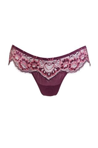 Трусики бразилиана Valery BL12 SDZ с низкой талией BL12 SDZ_бордо фото