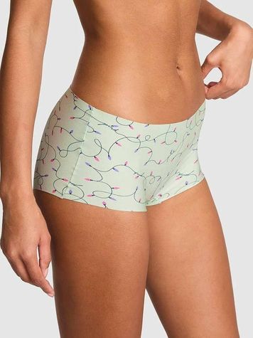Бесшовные трусики Шорты PINK от Victoria's Secret 797276166 зеленые 797276166 фото