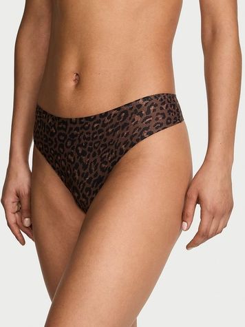 Бесшовные трусики Танга Victoria's Secret 437934276 леопардовые 437934276 фото