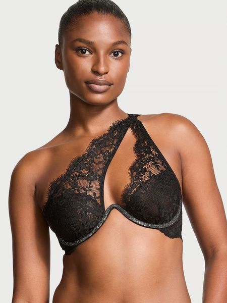 Комплект жіночої білизни Victoria's Secret 591443370 чорний 591443370 фото