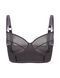 Бюстгальтер brabrabra SLZ25501090 с мягкой чашкой на косточках SLZ25501090_темно-сірий фото 2