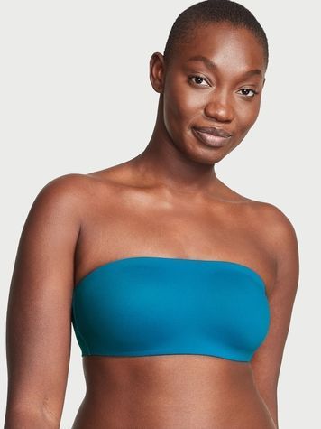 Бюстгальтер бандо Victoria's Secret 399323354 з ущільненою чашкою без кісточок 399323354 фото