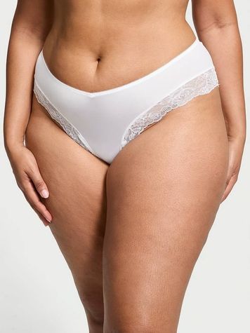 Женские трусики Чики Victoria's Secret 351305701 белые 351305701 фото
