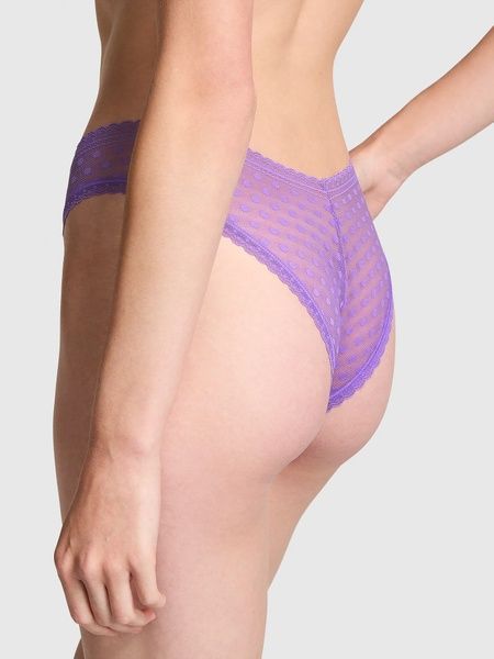 Трусики бразилиана PINK от Victoria's Secret 653699453 с низкой посадкой 653699453 фото