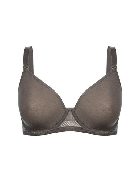 Бюстгальтер спейсер brabrabra SLZ26201308 з косточками &mdash; Уценка (дефект) SLZ26201308(д)_графіт фото