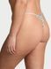 Кружевные трусики Танга Victoria's Secret 923656214 белые, зеленые 923656214 фото 2