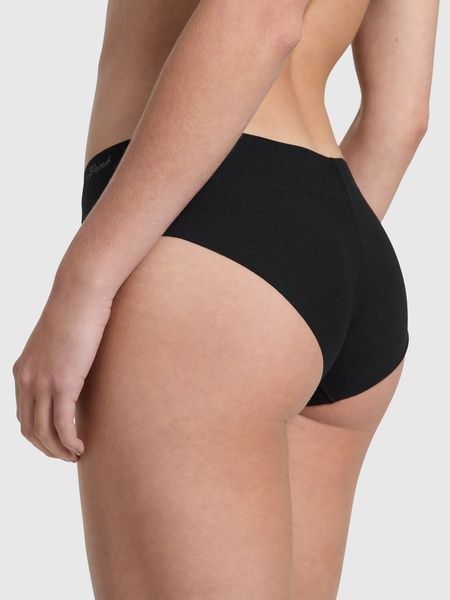Бесшовные трусики Хипстеры PINK от Victoria's Secret 324287390 черные 324287390 фото