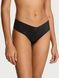 Бесшовные трусики Танга Victoria's Secret 992161740 черные 992161740 фото 1