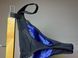 Трусики стринги Scantilly ST2502 с высокой талией ST2502_чорниця з чорним фото 3