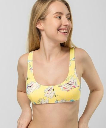Верх купальника brabrabra SO205118 топ SO205118_жовтий фото