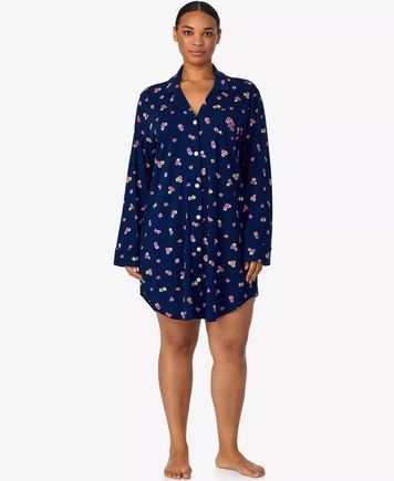 Домашнее платье Ralph Lauren 218868379 Синее 218868379 фото