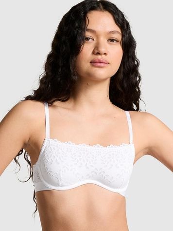 Бюстгальтер PINK от Victoria's Secret 767295476 с Push-up на косточках 767295476 фото