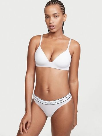 Трусики танга Victoria's Secret 465441512 со средней посадкой 465441512 фото