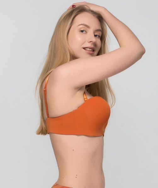 Бюстгальтер brabrabra SLZ19801025 с Push-up на косточках SLZ19801025_темний апельсин фото