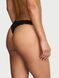 Кружевные трусики Танга Victoria's Secret 741056724 черные 741056724 фото 2