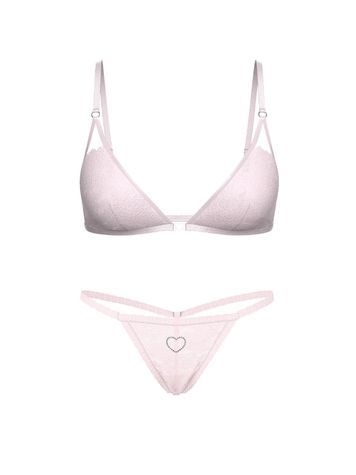 Комплект женского белья PINK от Victoria's Secret 946222223 Розовый 946222223 фото