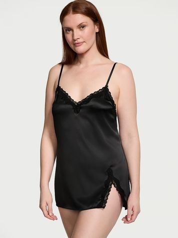 Чёрная ночная сорочка Victoria's Secret 282780369 282780369 фото